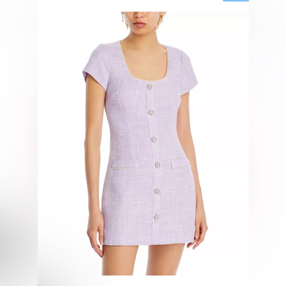 NWT LIKELY Cora Beaded Trim Dress Size 00